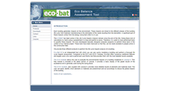 Desktop Screenshot of ecobat.heig-vd.ch