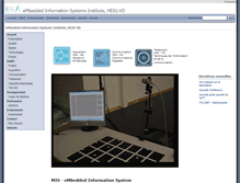 Tablet Screenshot of mis.heig-vd.ch
